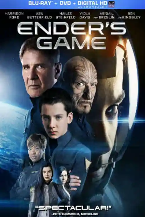 Enders Game 2013 BRRip 850Mb Hindi Dual Audio 720p Watch Online Full Movie Download Bolly4u