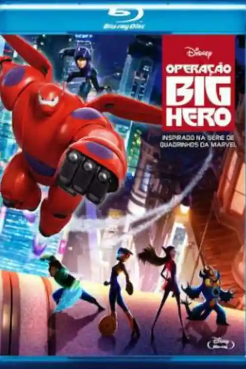 Big Hero 6 2014 BRRip 300Mb Hindi Dual Audio 480p Watch Online Full Movie Download bolly4u