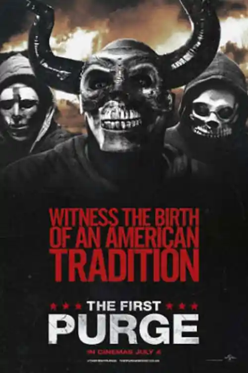 The First Purge 2018 WEB-DL 300Mb Full English Movie Download 480p ESub Watch Online Free bolly4u