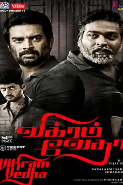 Vikram Vedha 2017 HDRip 400MB UNCUT Hindi Dual Audio 480p Watch Online Full Movie Download bolly4u