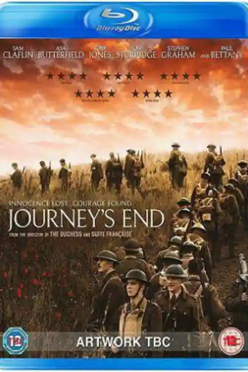 Journeys End 2017 BRRip 300Mb English 480p ESub Watch Online Full Movie Download bolly4u