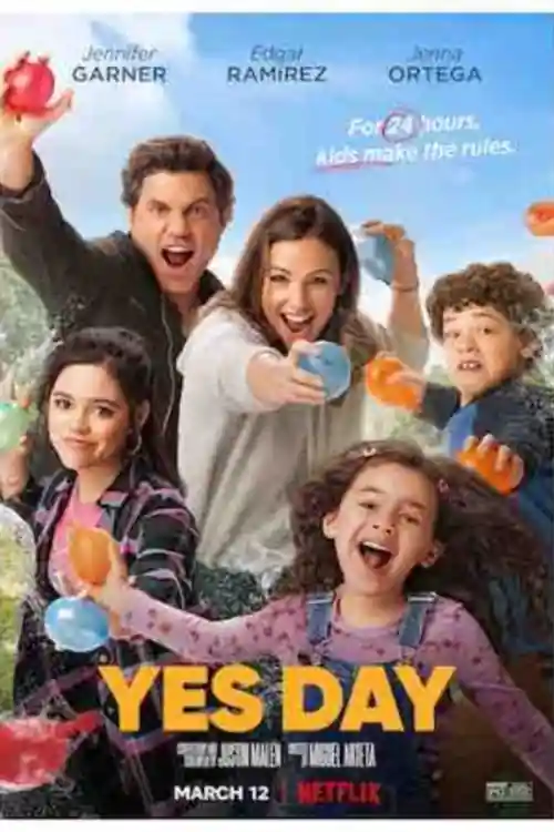 Yes Day 2021 WEB-DL 300Mb Hindi Dual Audio 480p Watch Online Full Movie Download bolly4u