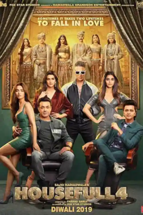 Housefull 4 2019 WEB-DL 400Mb Full Hindi Movie Download 480p Watch Online Free bolly4u