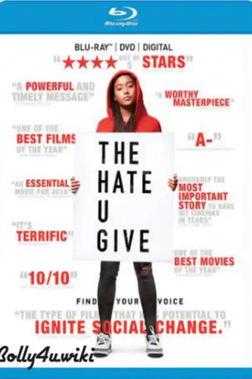 The Hate U Give 2018 BRRip 450MB Hindi Dual Audio ORG 480p ESub Watch Online Full Movie Download bolly4u