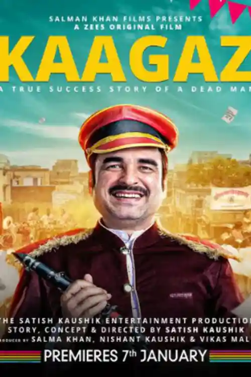 Kaagaz 2021 WEB-DL 350Mb Hindi 480p Watch Online Full Movie Download bolly4u