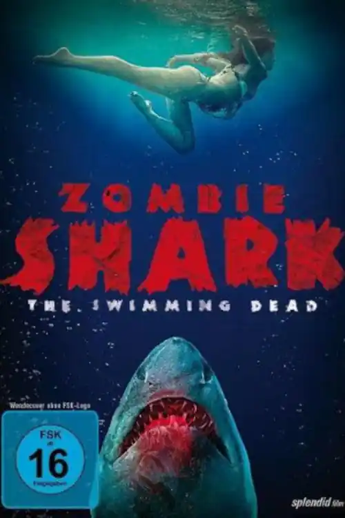Zombie Shark 2015 BRRip 300Mb UNRATED Hindi Dual Audio 480p Watch Online Full Movie Download bolly4u