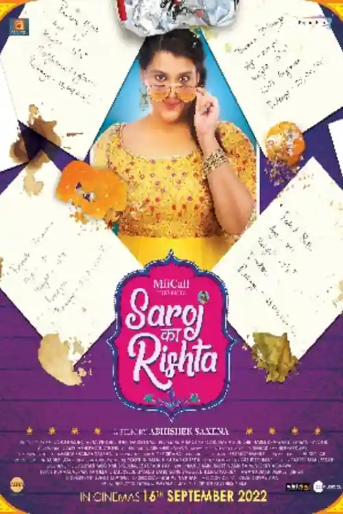 Saroj Ka Rishta 2022 Hindi Full Movie Download WEB-DL 720p/480p Bolly4u Saroj Ka Rishta 2022 Hindi Full Movie Download WEB-DL 720p/480p Bolly4u
