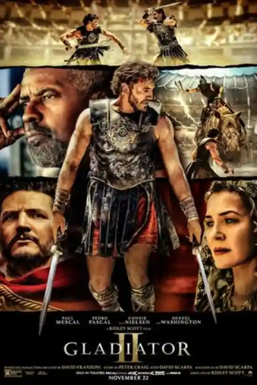 Gladiator II 2024 WEB-DL Hindi Dual Audio ORG Full Movie Download 1080p  720p  480p Watch Online Free bolly4u