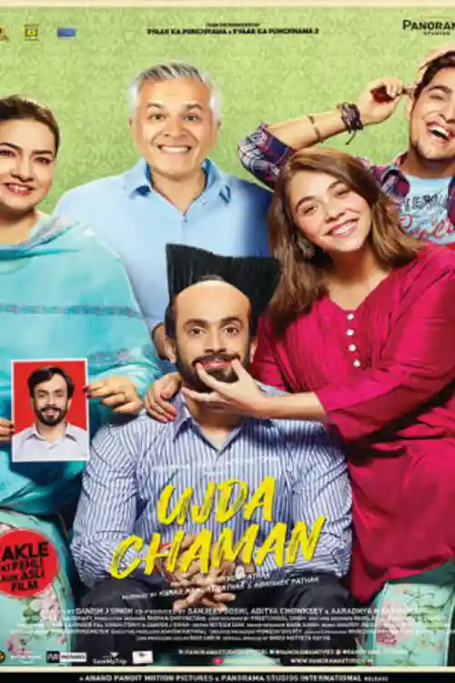 Ujda Chaman 2019 Pre DVDRip 300Mb Full Hindi Movie Download 480p Watch online Free Bolly4u