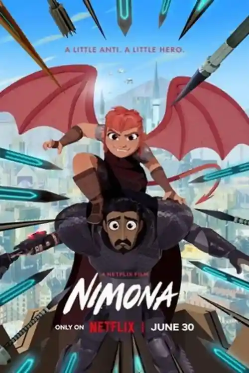 Nimona 2023 WEB-DL Hindi Dual Audio ORG Full Movie Download 1080p  720p  480p Watch Online Free bolly4u