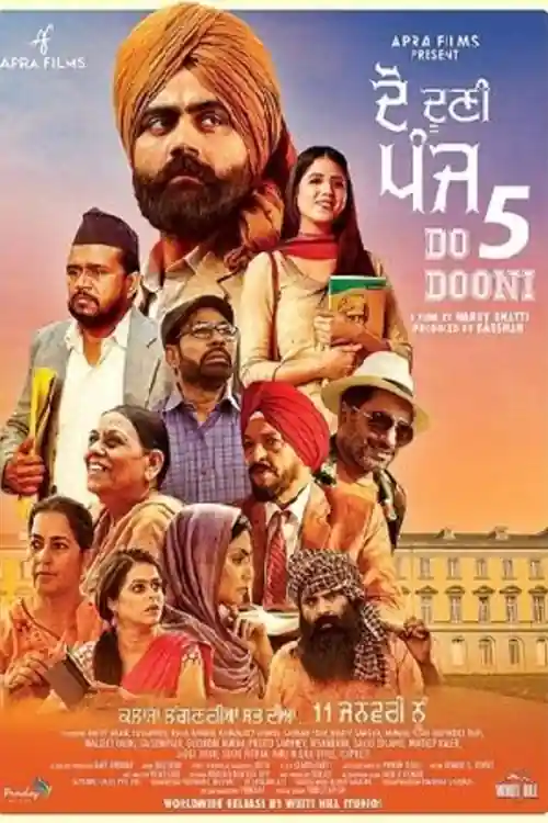 Do Dooni Panj 2019 HDTV 400Mb Punjabi Movie Download 480p Watch Online Free Download bolly4u