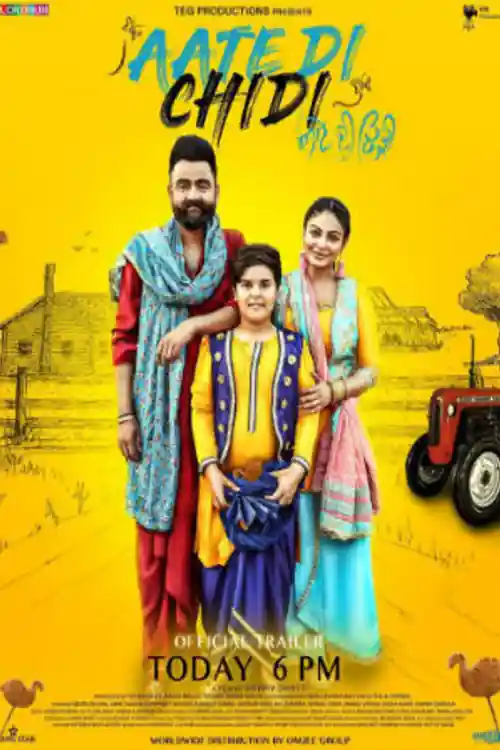Aate Di Chidi 2018 SDTV 500Mb Full Punjabi Movie Download 480p Watch Online Free bolly4u
