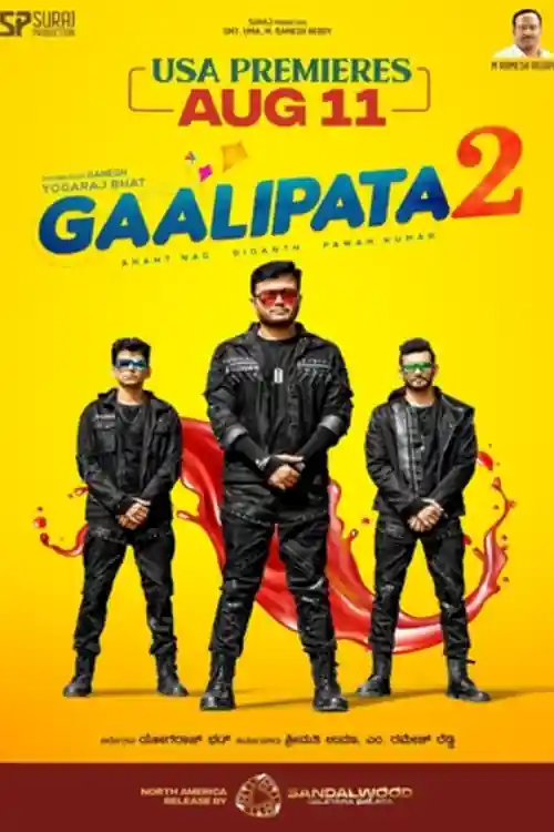 Gaalipata 2 2022 WEB-DL Hindi Dubbed ORG Full Movie Download 1080p  720p  480p Watch Online Free bolly4u
