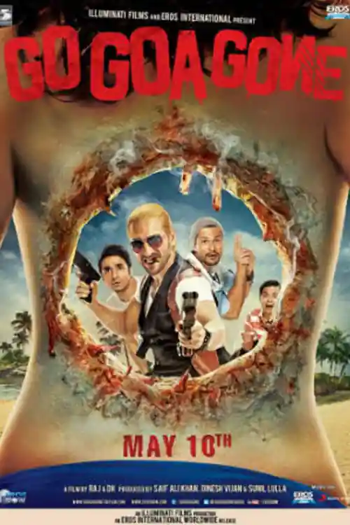 Go Goa Gone 2013 HDRip 350Mb Full Hindi Movie Download 480p Watch Online Free bolly4u