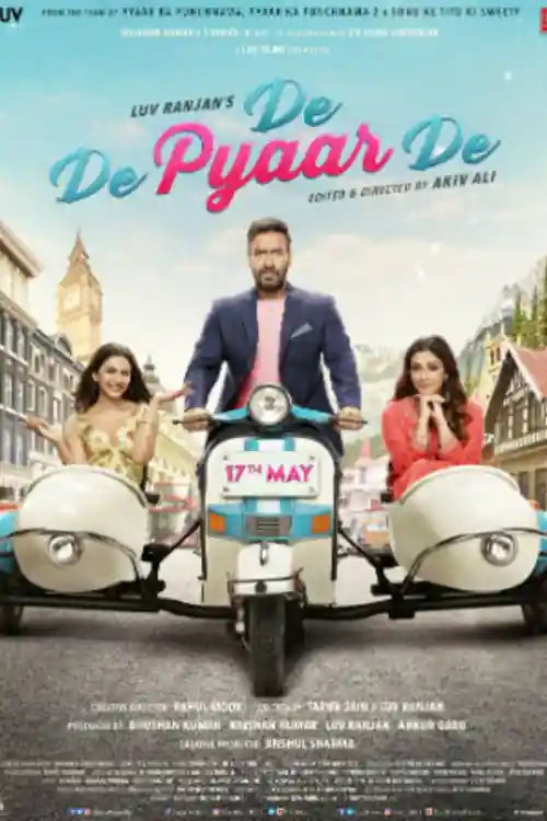 De De Pyaar De 2019 Pre DVDRip 700MB Hindi x264 Watch Online Full Movie Download bolly4u