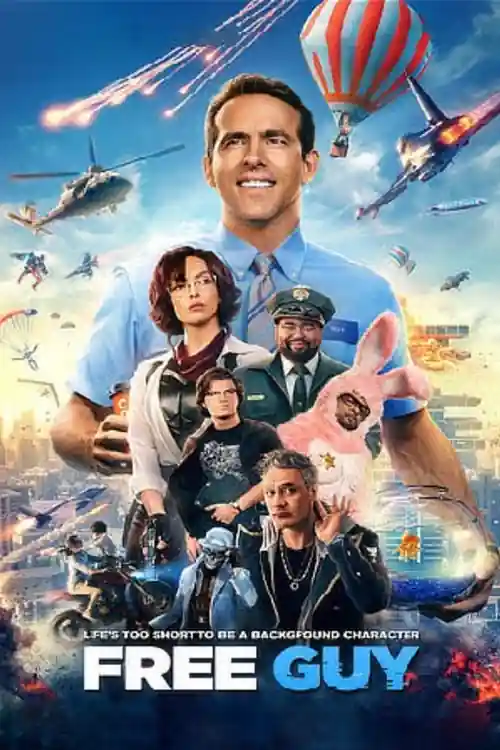 Free Guy 2021 WEB-DL 900Mb Hindi Dual Audio ORG 720p ESub Watch Online Full Movie Download bolly4u