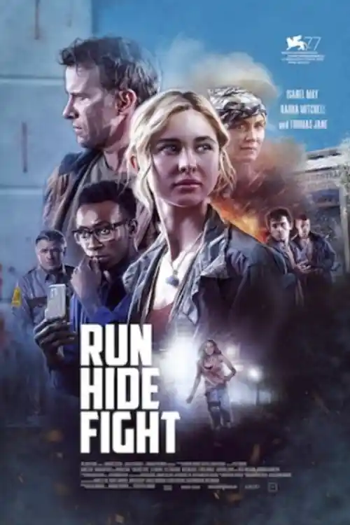 Run Hide Fight 2020 WEB-DL 350MB English 480p ESub Watch Online Full Movie Download bolly4u